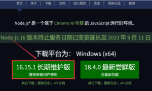 Node.js安装及环境配置-波若密