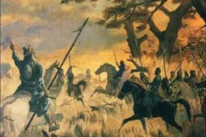 第一次特莱战役经过-波若密