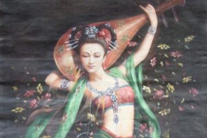 水下飞天舞蹈中的飞天动作与什么有关-波若密