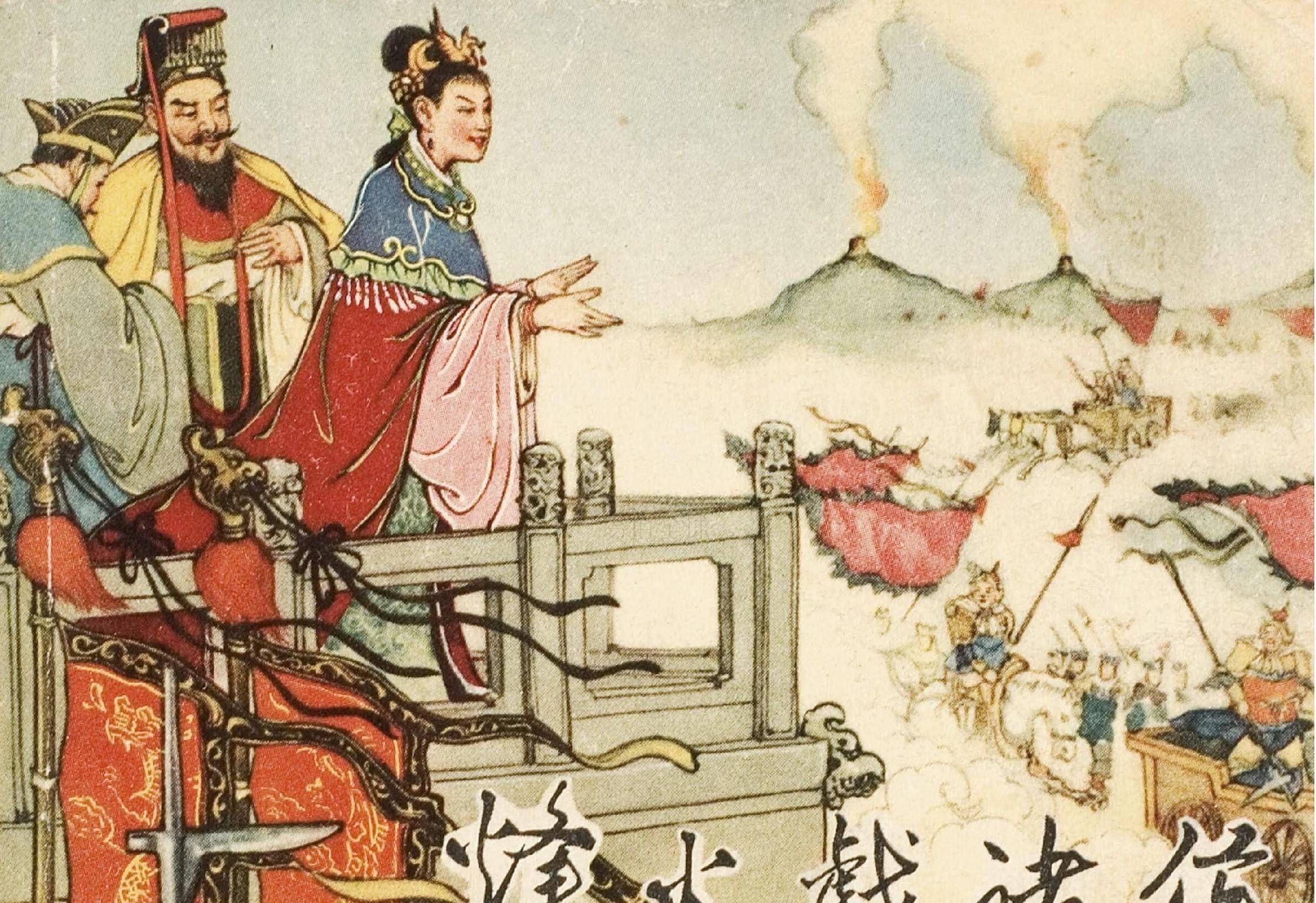 “烽火戏诸侯”中，美人褒姒为何发笑？周幽王死后她结局如何？-波若密