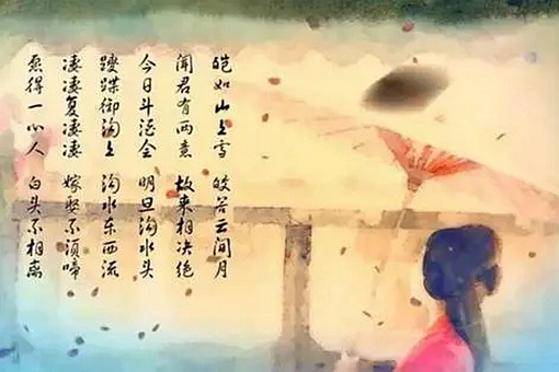 愿得一心人,白头不相离出自哪里?-波若密